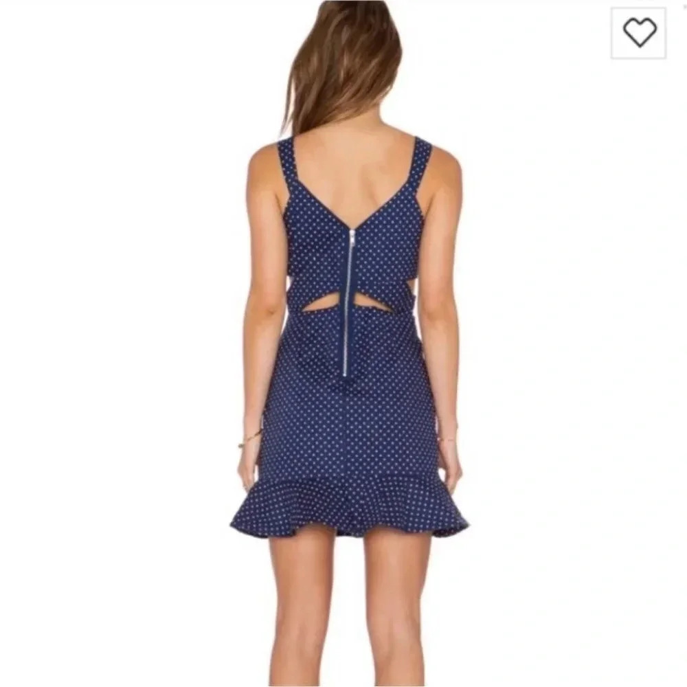 Anthropologie Greylin Cutoff Polka Dot Dress - Picture 2 of 12
